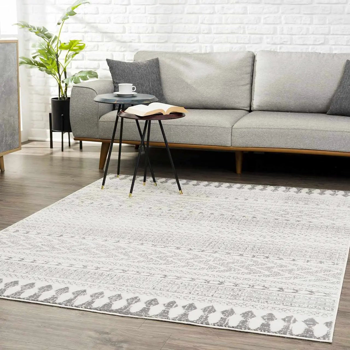 Tigri Aztec Ivory & Gray 2311 Rug - Clearance, photo 3 of 11
