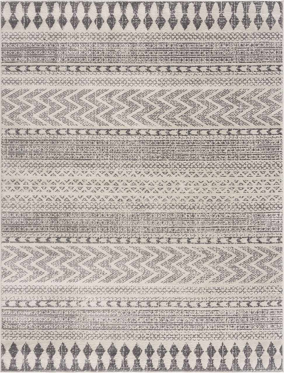 Tigri Aztec Ivory & Gray 2311 Rug - Clearance by Boutique Rugs