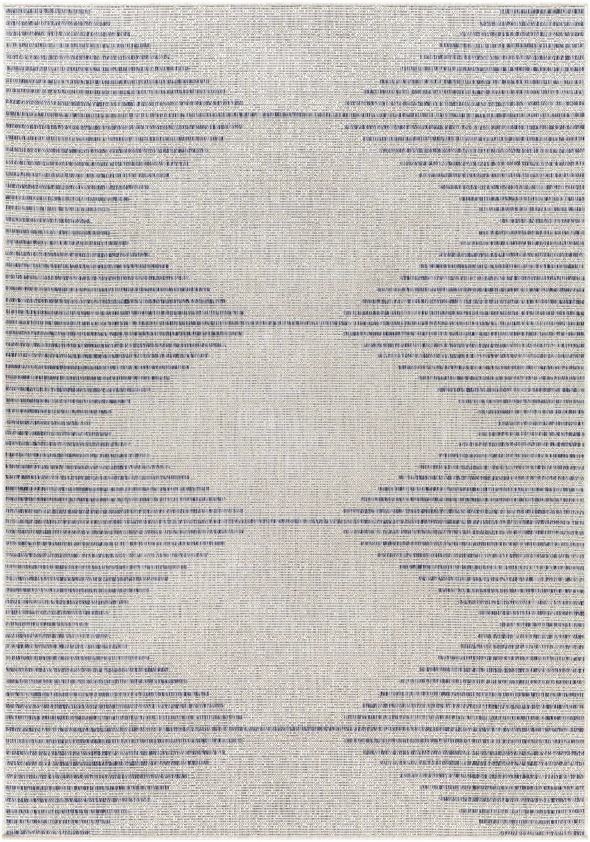 Stephan Gray & Blue Outdoor Rug by Boutique Rugs