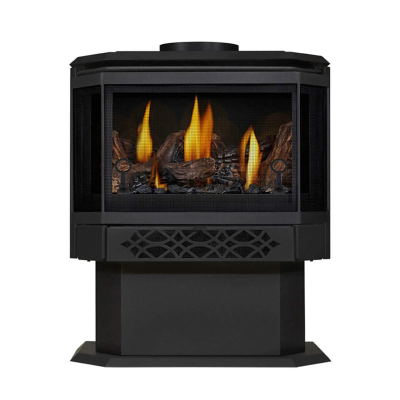 Timberwolf Vented Natural Gas Stove With Flame And Heat Adjustment [TDS28N] (SAK39160) by SAKSBY WHOLESALE