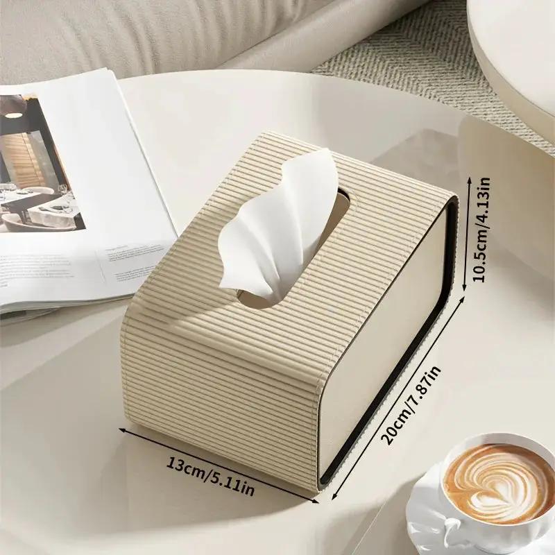 Tissue Box Holder - Luxury Leather Small by House Of Avana