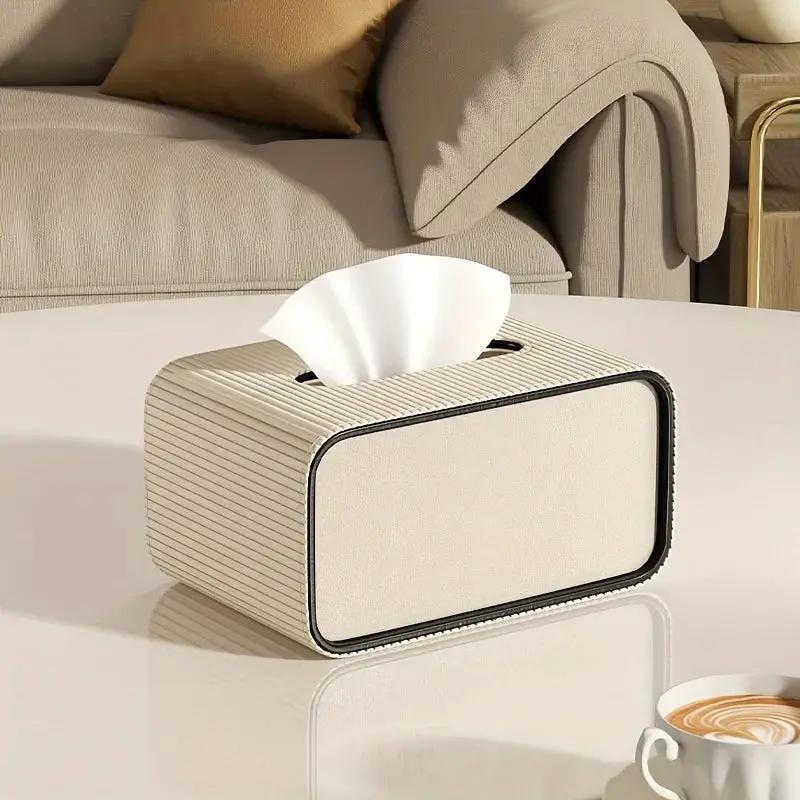 Tissue Box Holder - Luxury Leather Small by House Of Avana
