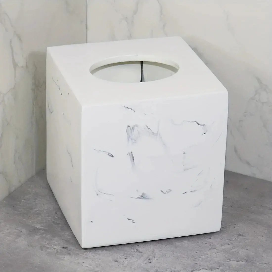 Tissue Box Holder - Luxury Marble by House Of Avana