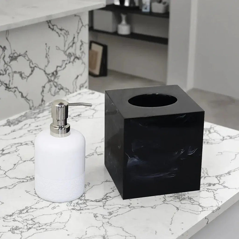 Tissue Box Holder - Luxury Marble by House Of Avana