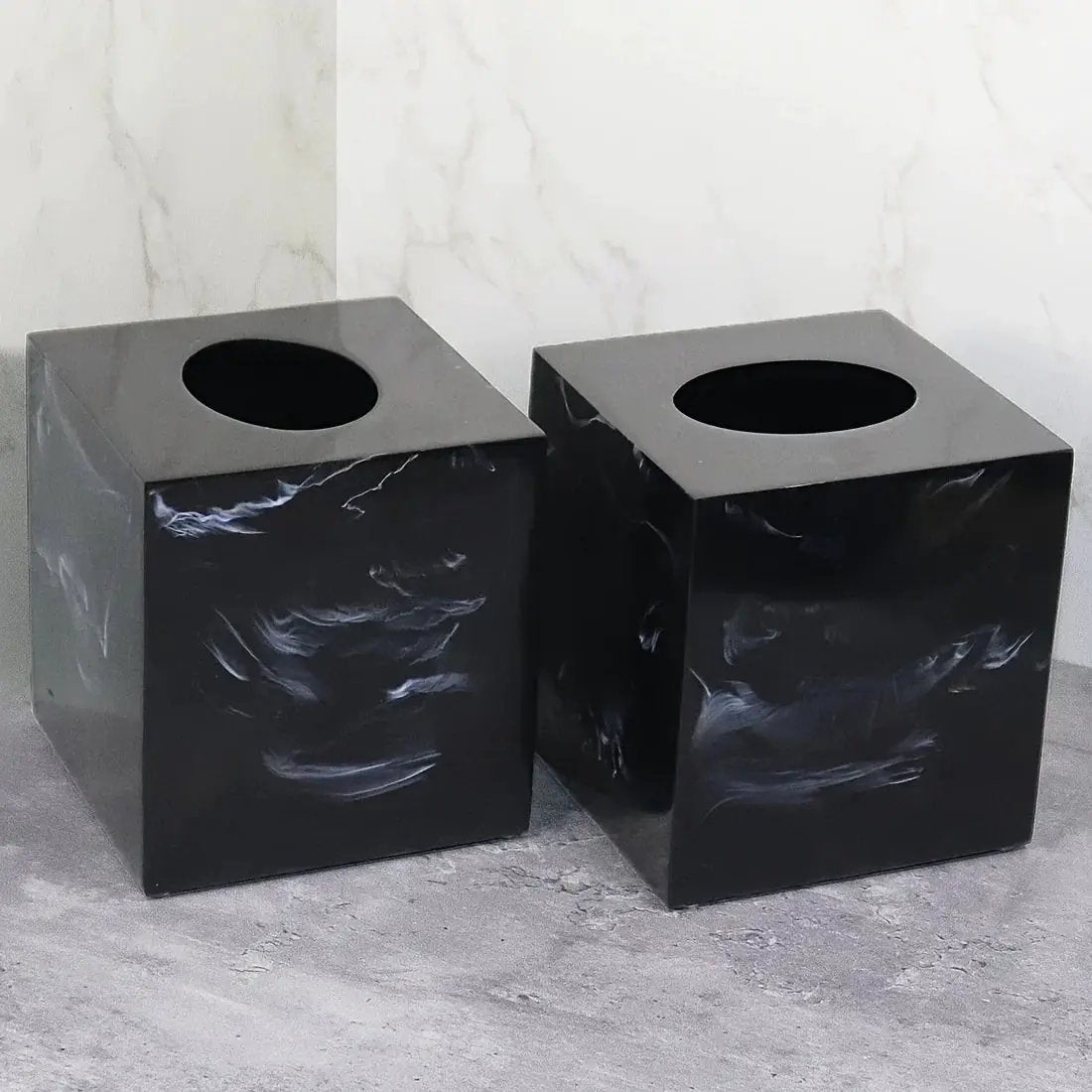 Tissue Box Holder - Luxury Marble by House Of Avana