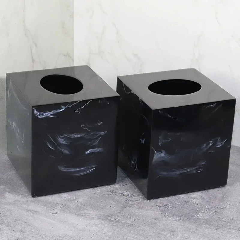 Tissue Box Holder - Luxury Marble by House Of Avana