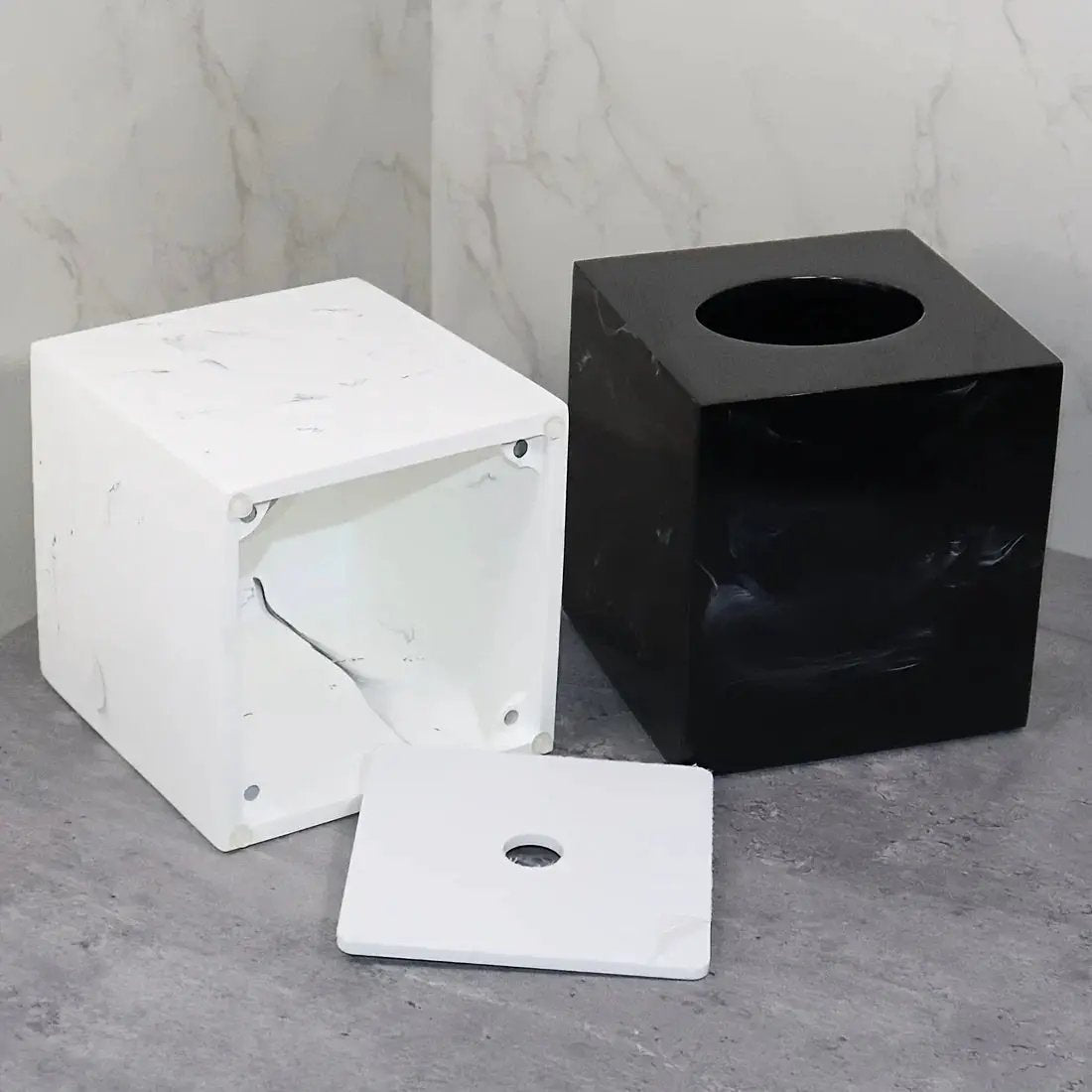 Tissue Box Holder - Luxury Marble by House Of Avana