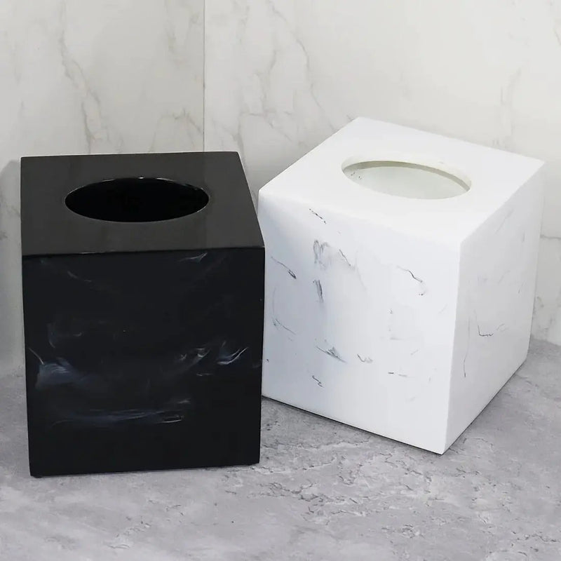Tissue Box Holder - Luxury Marble by House Of Avana