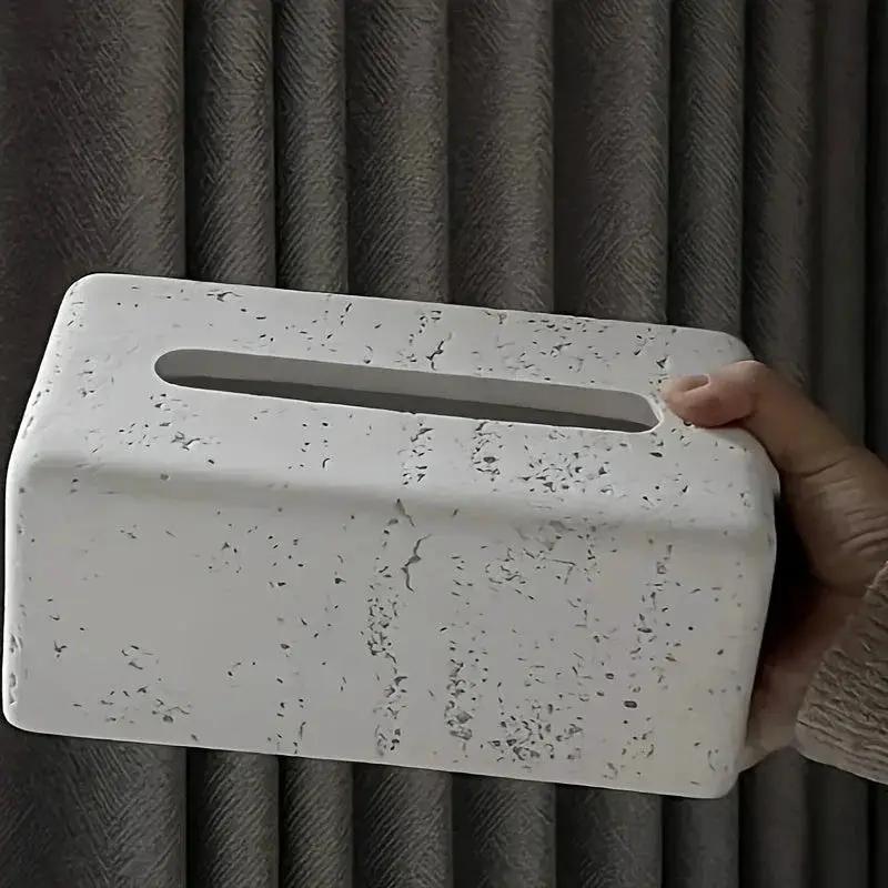 Tissue Box Holder - Modern Wooden Small by House Of Avana