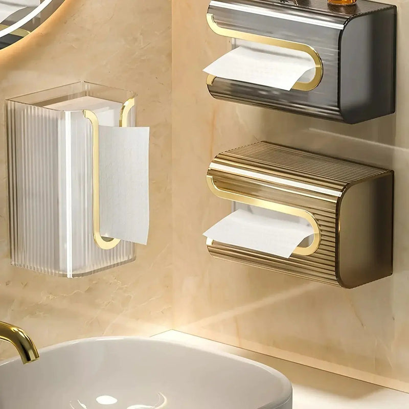 Tissue Holder - Square Metal by House Of Avana