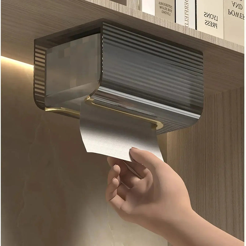 Tissue Holder - Square Metal by House Of Avana