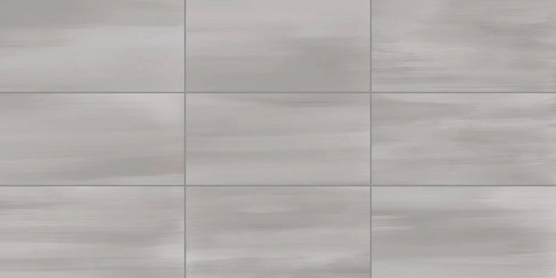 Miami Titanium Mosaic A Concrete Look Porcelain Mosaics 12x12 by landmarkceramics