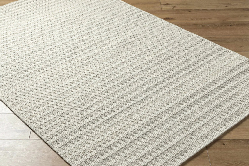 Tevah Pearl Wool Rug by Boutique Rugs