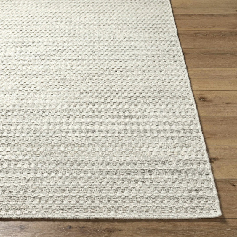 Tevah Pearl Wool Rug by Boutique Rugs