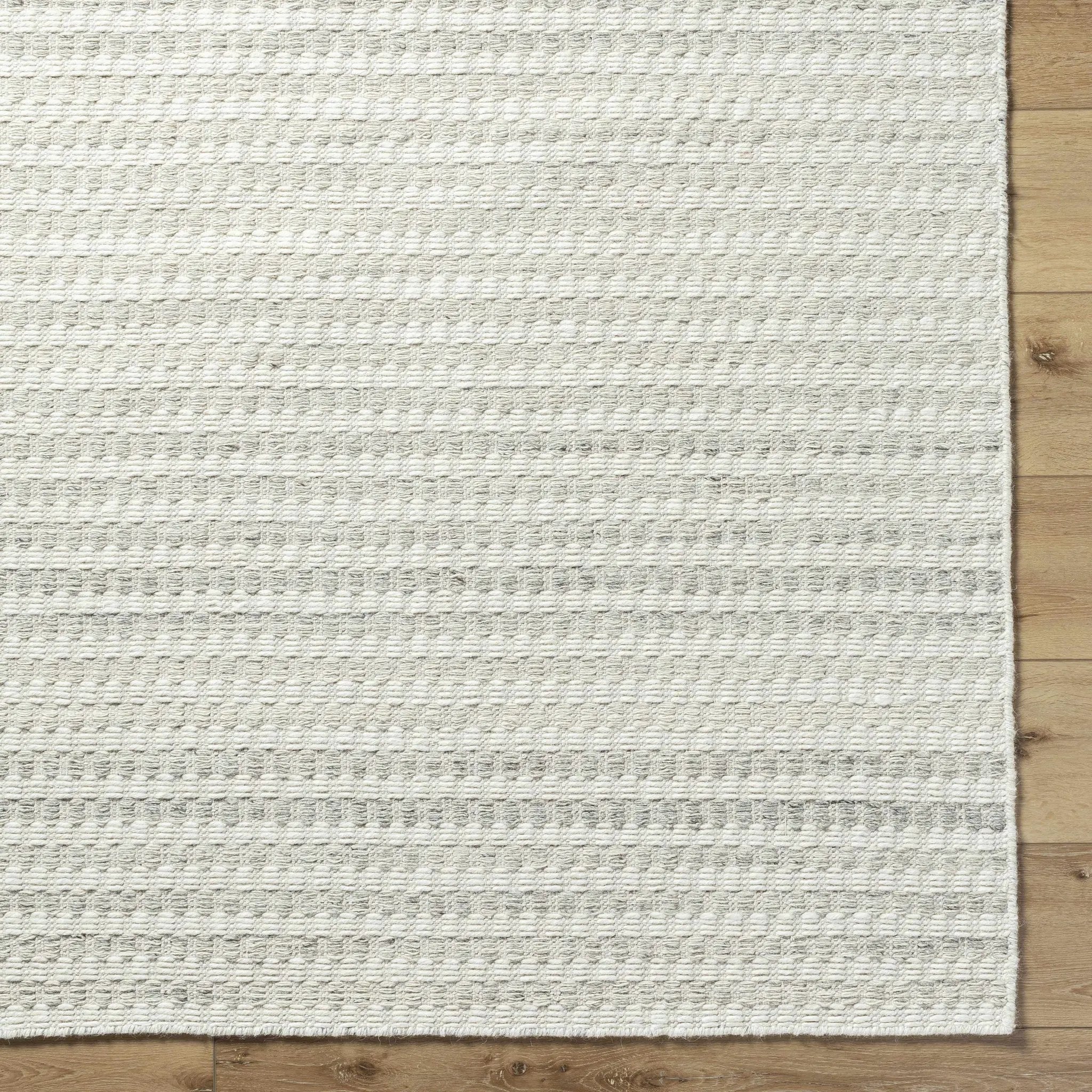 Tevah Pearl Wool Rug by Boutique Rugs