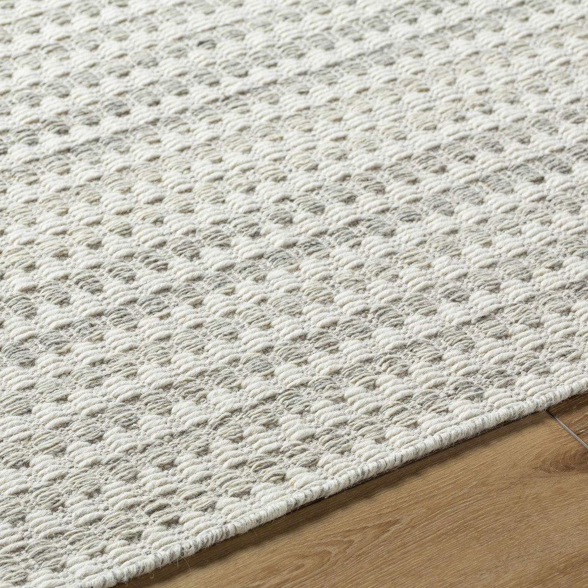 Tevah Pearl Wool Rug, photo 7 of 8
