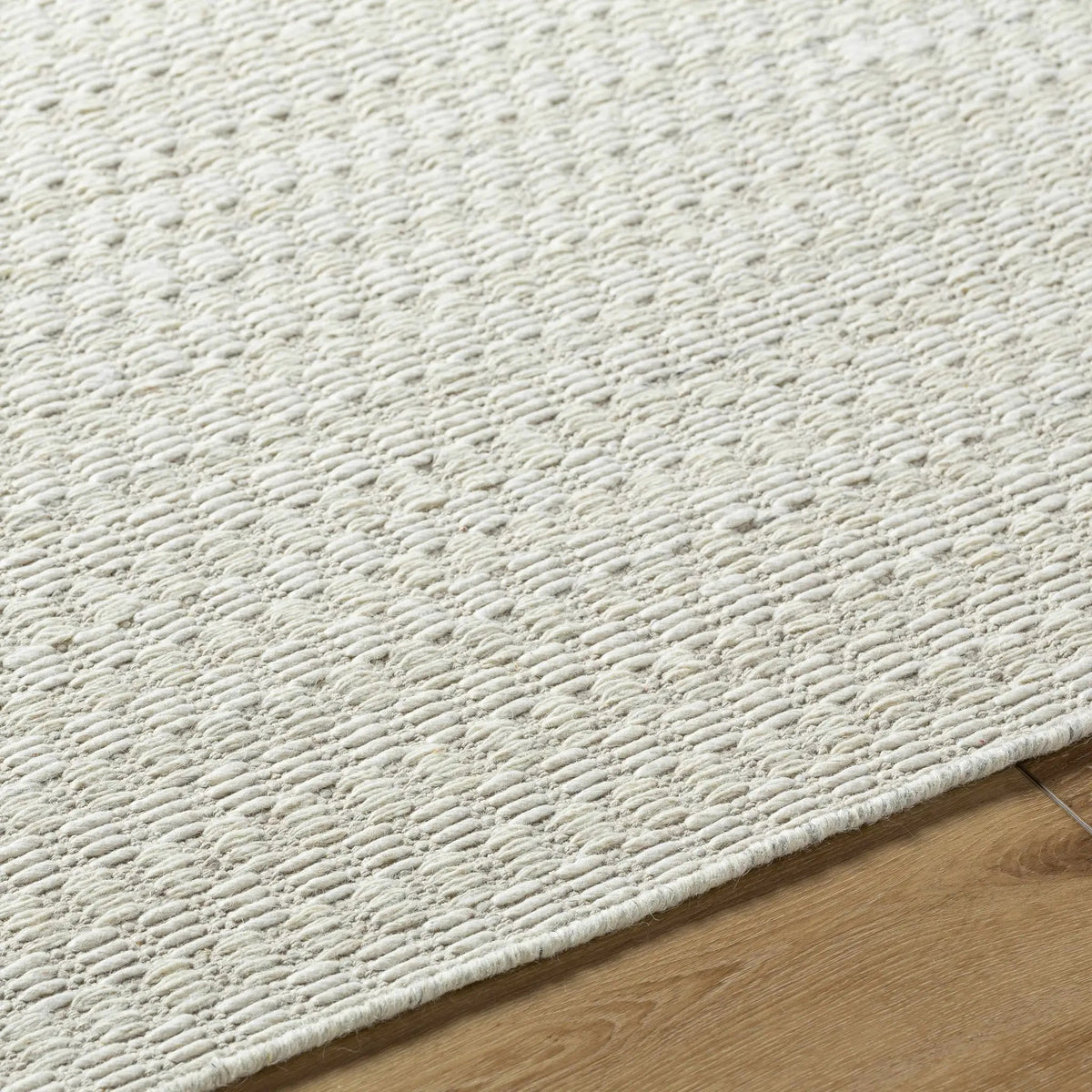 Tevah Siver Wool Rug, photo 7 of 8