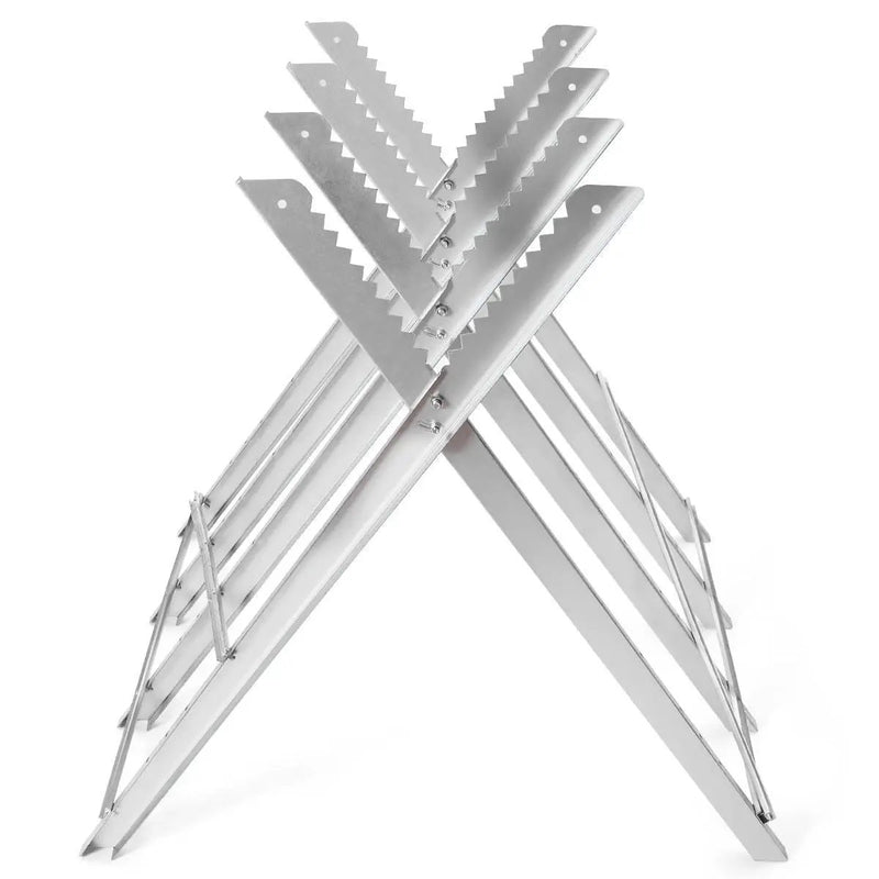 220 lbs Heavy Duty Portable Foldable Steel Sawhorse by DirectDeals