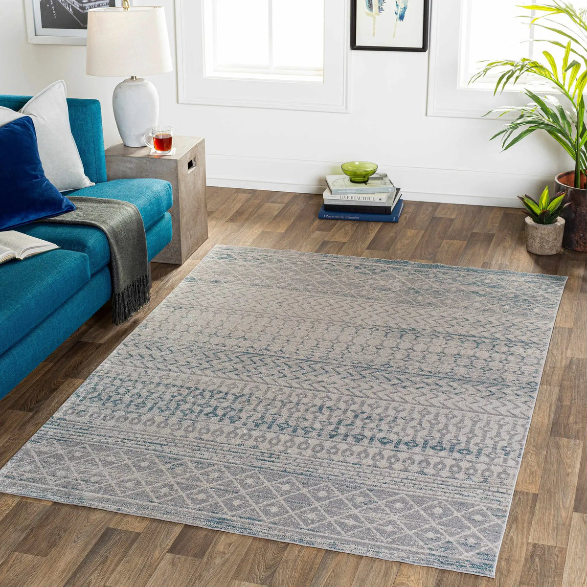 Tambac Washable Area Rug - Clearance, installed in a room