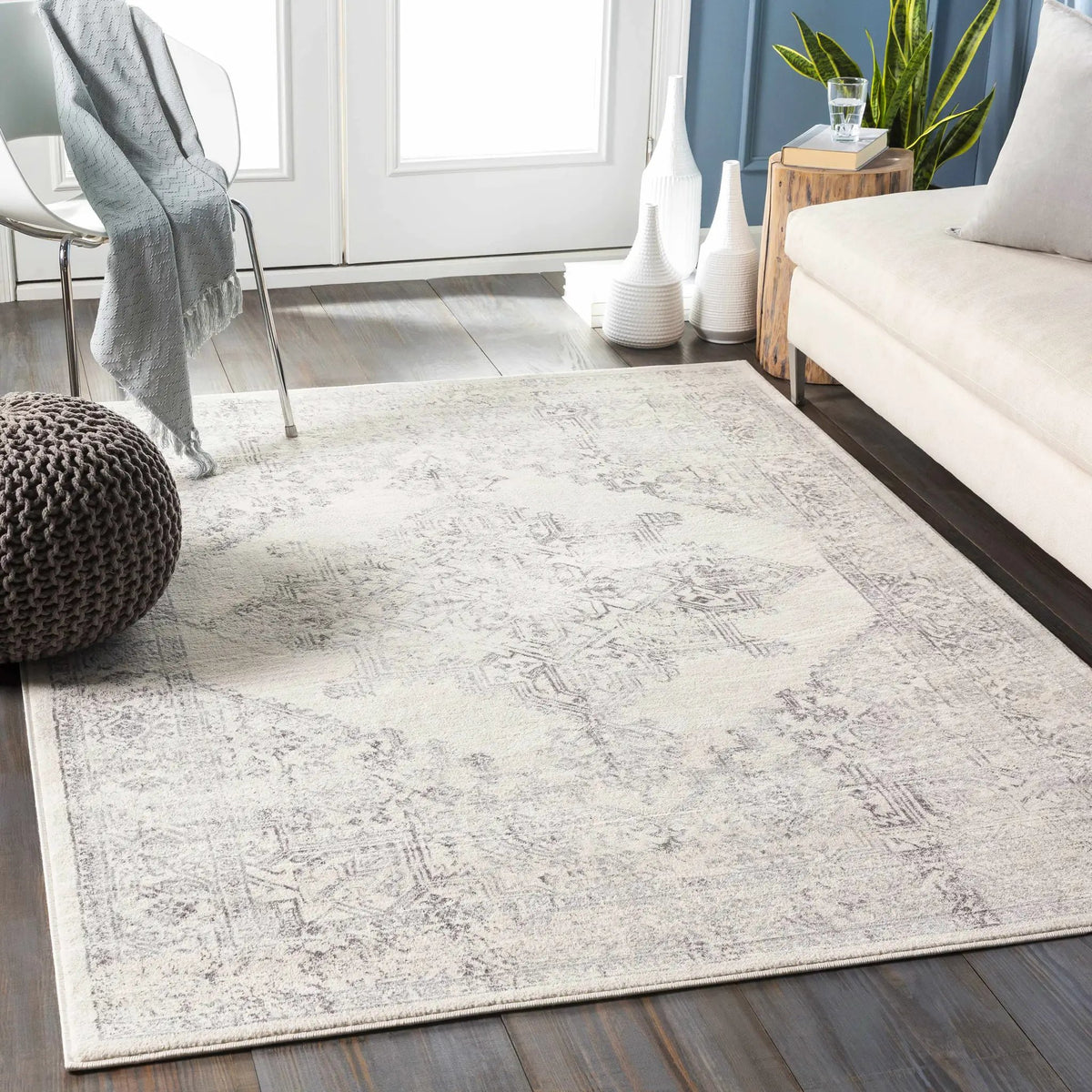 Tamarama Area Rug, installed in a room