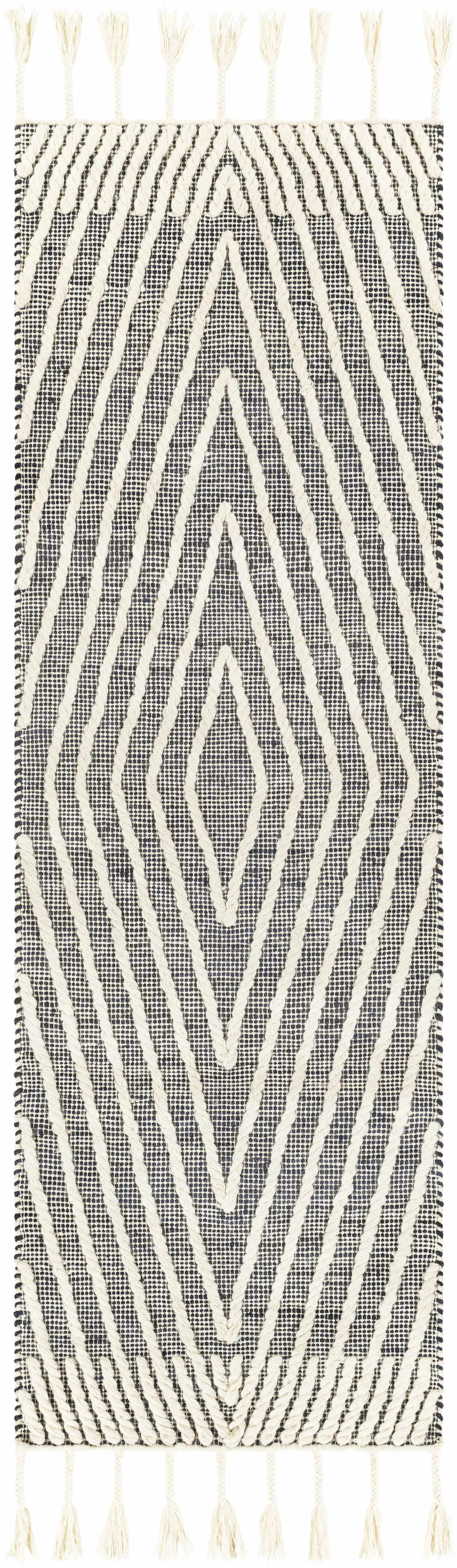 Tamayong Tasseled Jute&Wool Rug - Clearance by Boutique Rugs