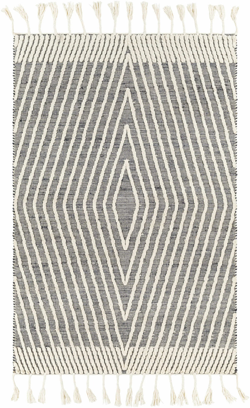 Tamayong Tasseled Jute&Wool Rug - Clearance by Boutique Rugs