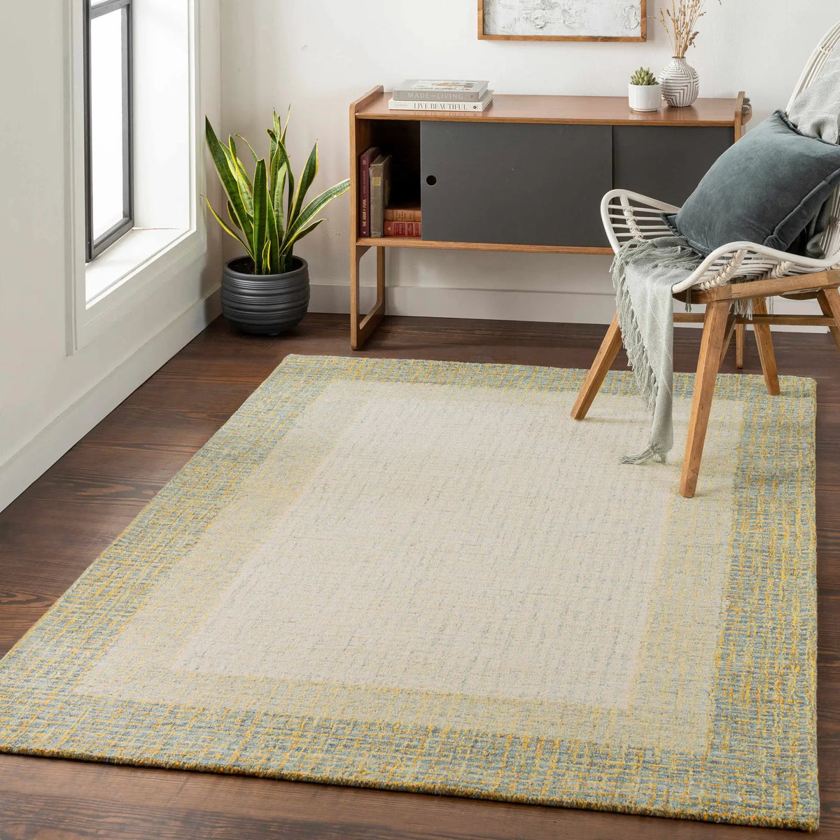 Tandayag Area Rug - Clearance, installed in a room