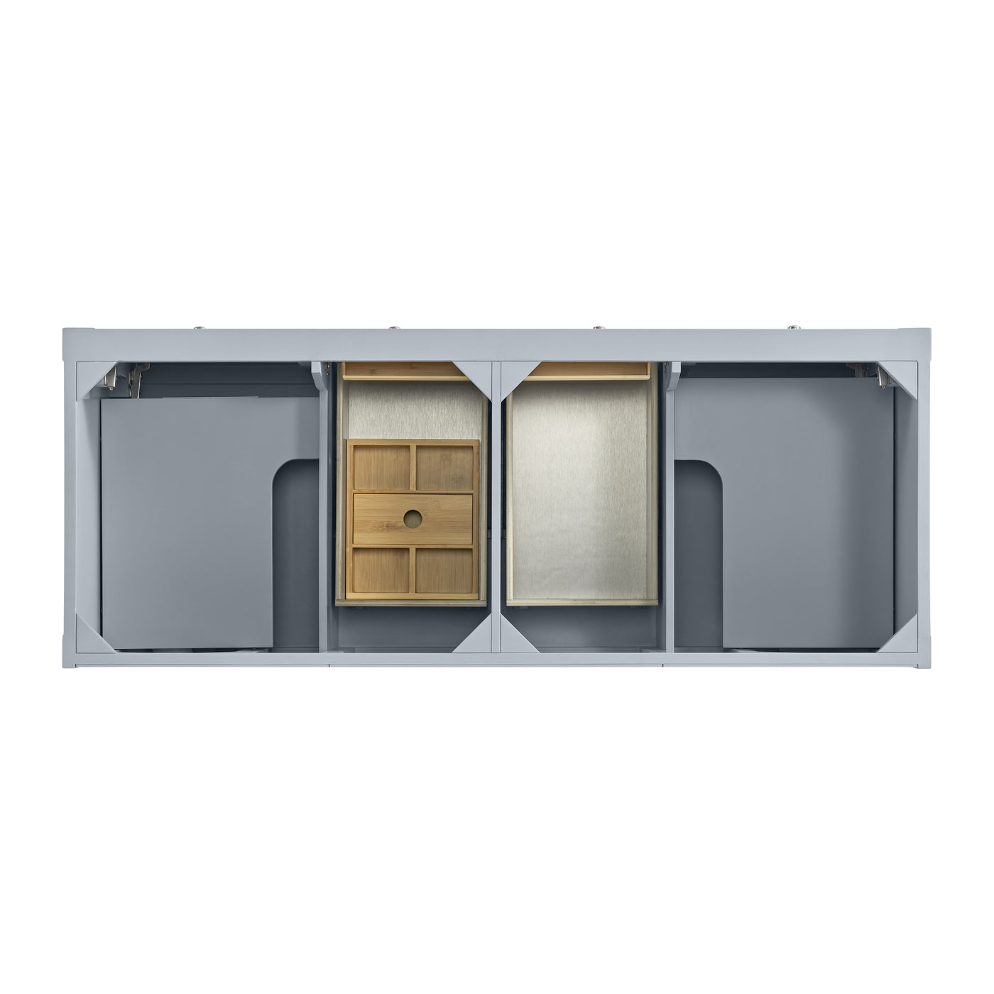 James Martin Breckenridge 60" Double Bathroom Vanity, Serenity Blue, view 35