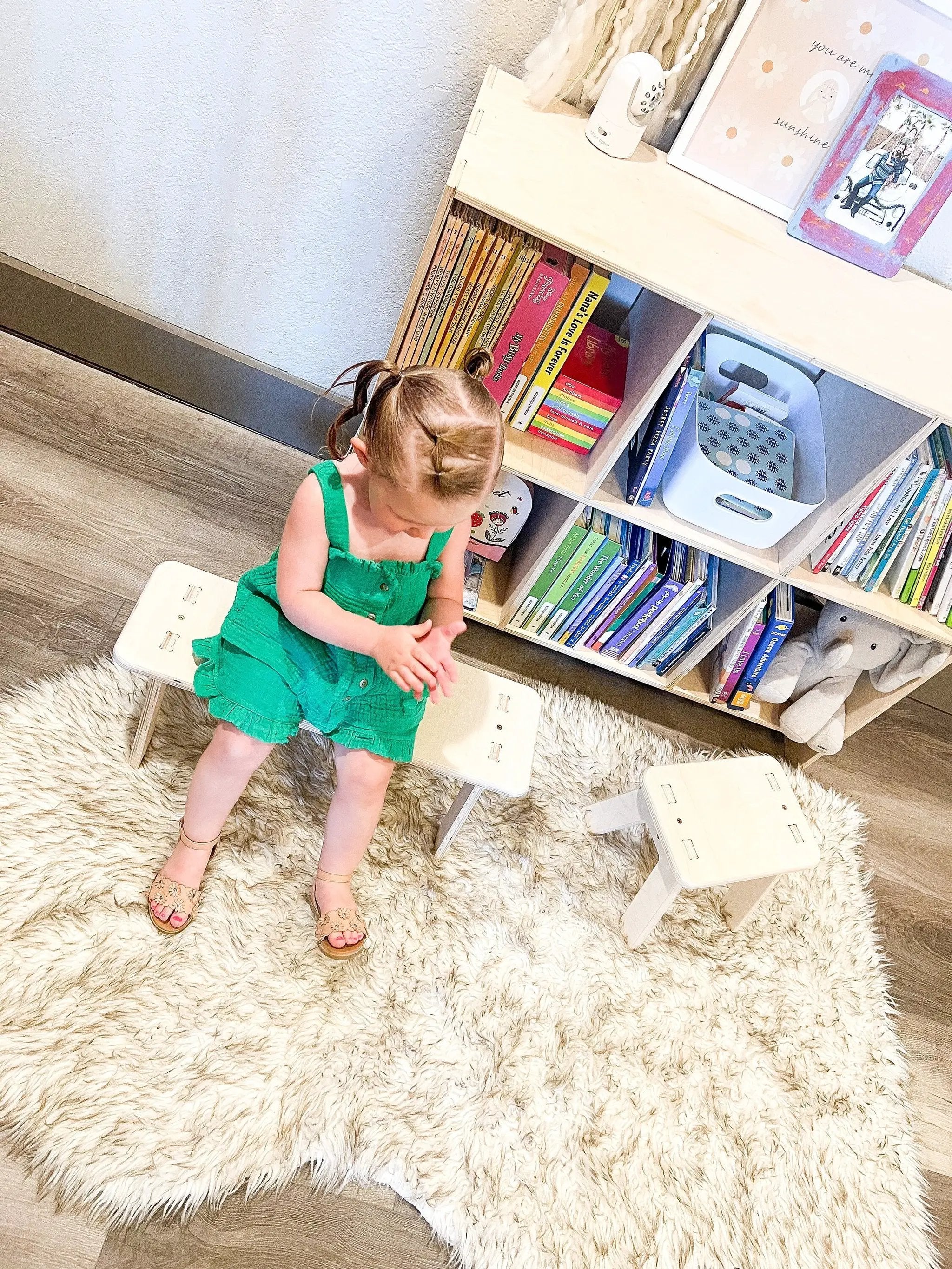 MARISSA- Toddler Bench by Bush Acres