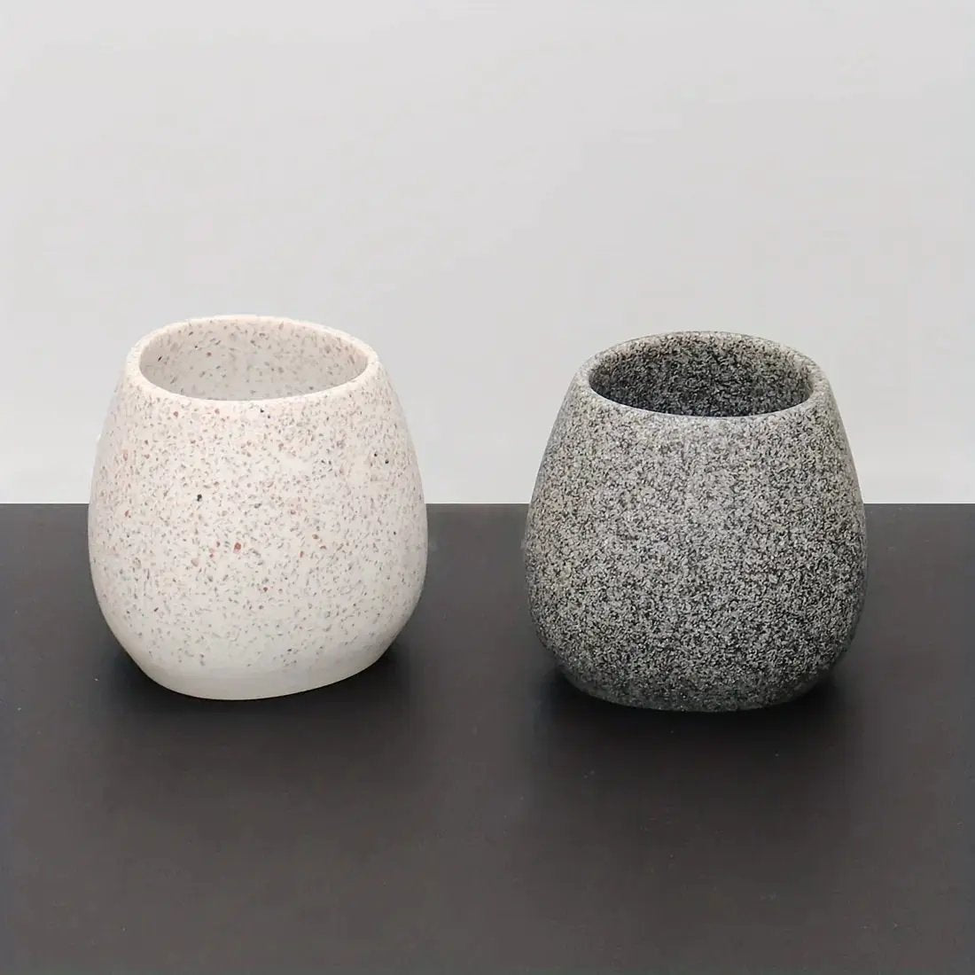 Toilet Rinse Cup - Ceramic White by House Of Avana