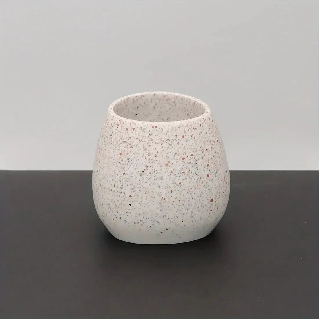 Toilet Rinse Cup - Ceramic White by House Of Avana