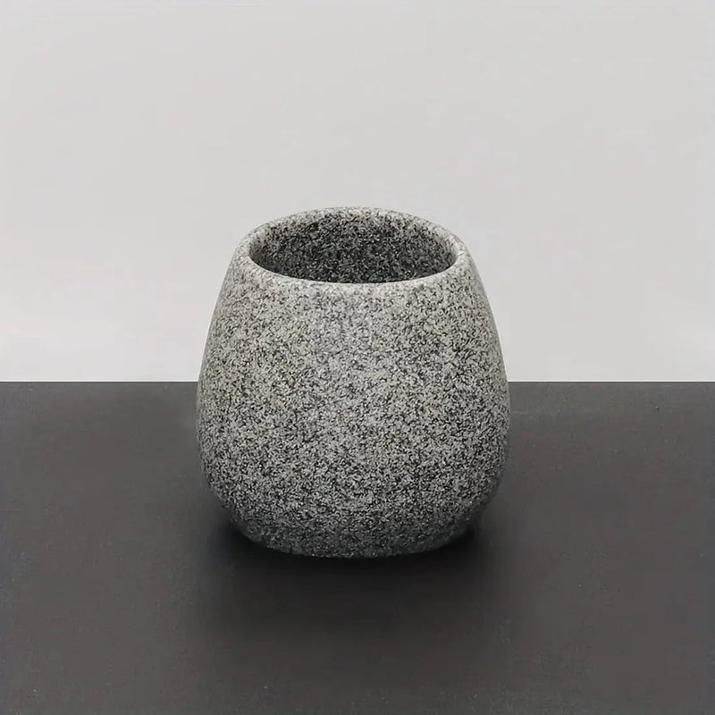 Toilet Rinse Cup - Ceramic White by House Of Avana