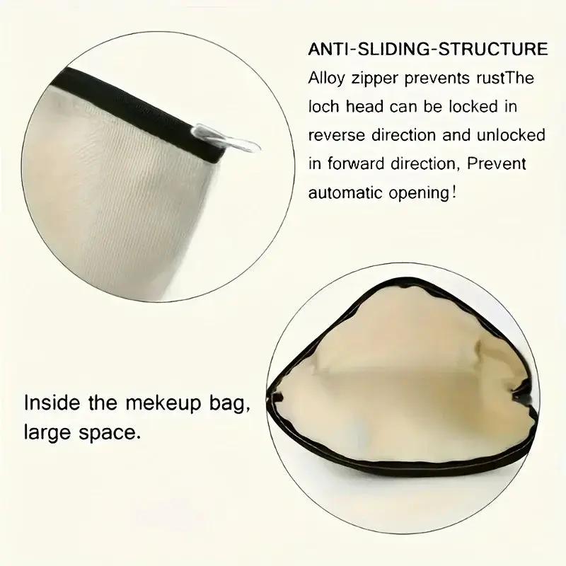 Toiletry Bag - Foldable Nylon Travel by House Of Avana