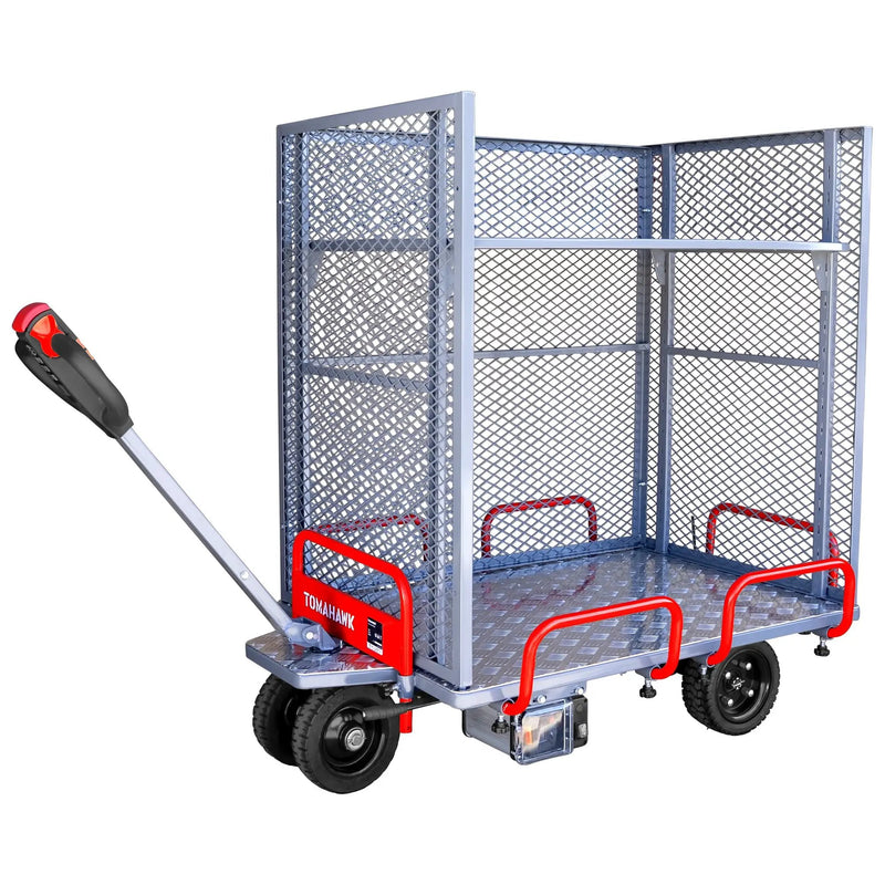 Powered Stock Picker 400kg Capacity for Warehouses, Shops & Material Handling by Tomahawk Power
