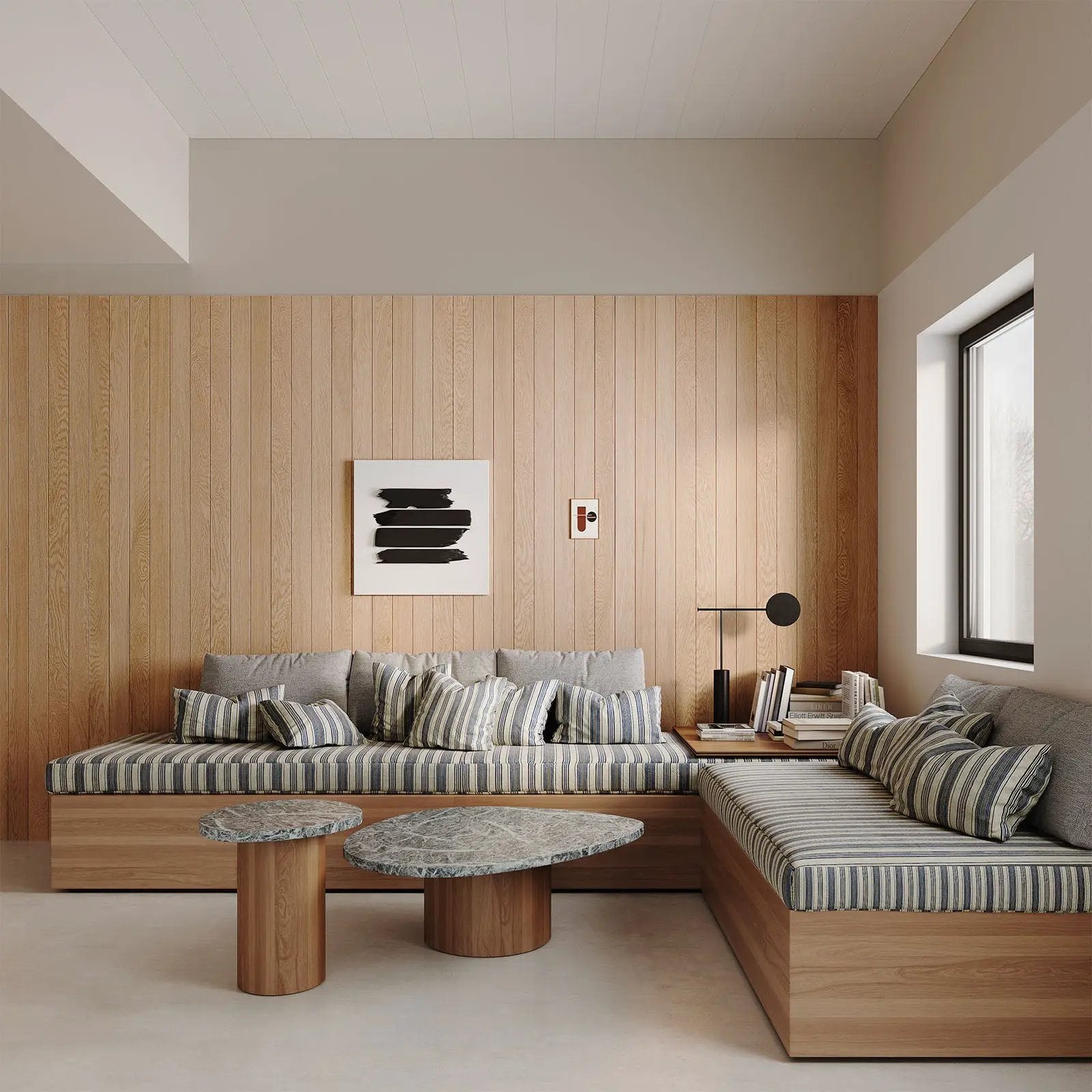Tongue and Groove Wood Panel Samples by andor willow