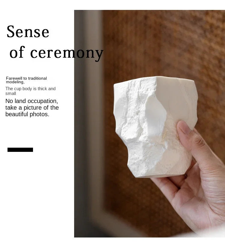 Toothbrush Cup - Nordic Ceramic Stone by House Of Avana