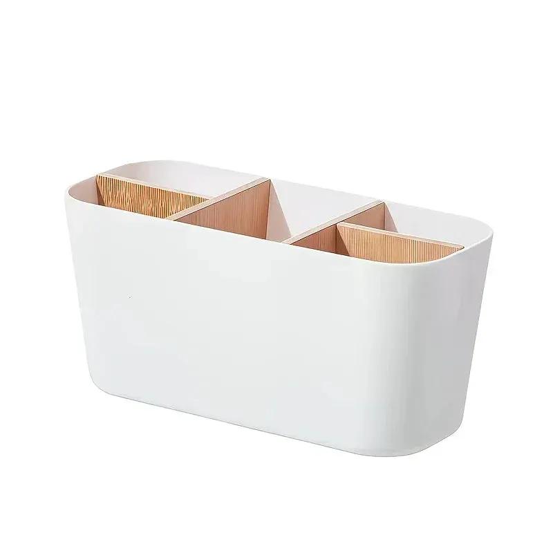 Toothbrush Holder - 5-slot Plastic Bathroom by House Of Avana
