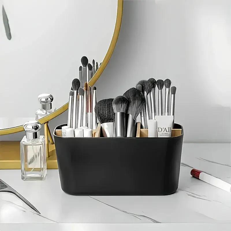 Toothbrush Holder - 5-slot Plastic Bathroom by House Of Avana