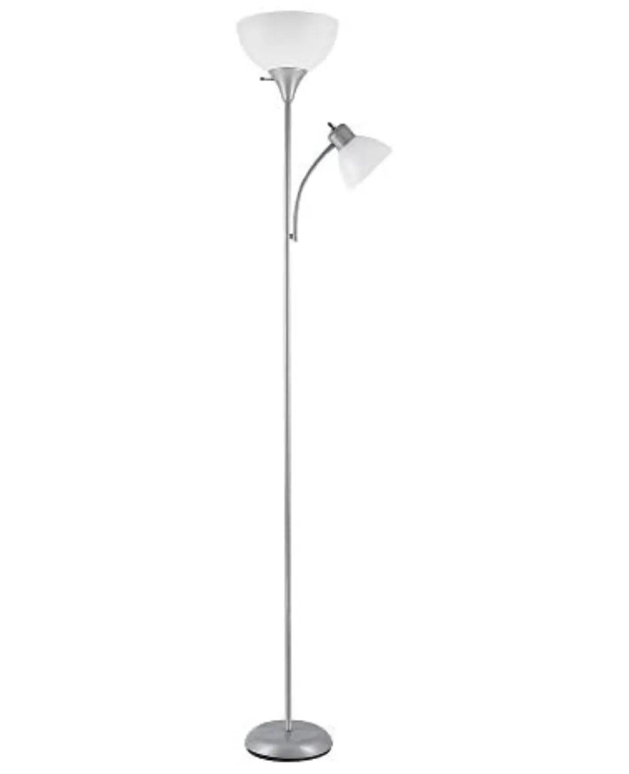 Torchiere Floor Lamp – High Brightness Torchiere Floor Lamp with 2 Reading Lights Lamps with Efficient LED by Outdoor Solar Outlet