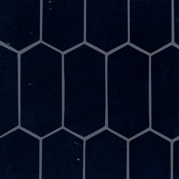 Tourmaline Crackled Picket Ceramic Accent Tiles 3x6