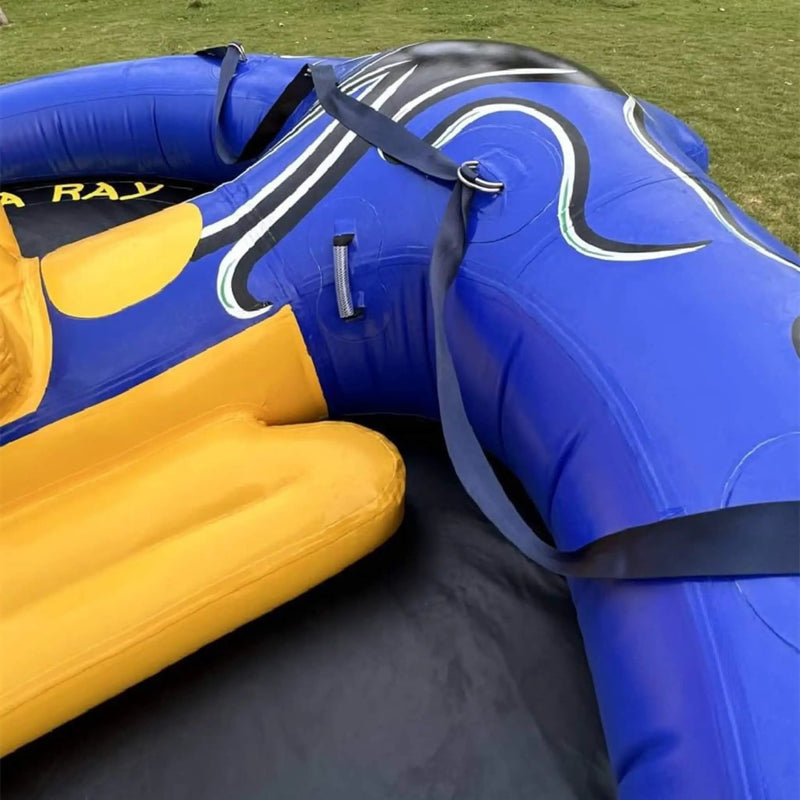 Giant Towable Inflatable Flying Manta Ray Water Tube With Pump (SAK73280) by SAKSBY WHOLESALE