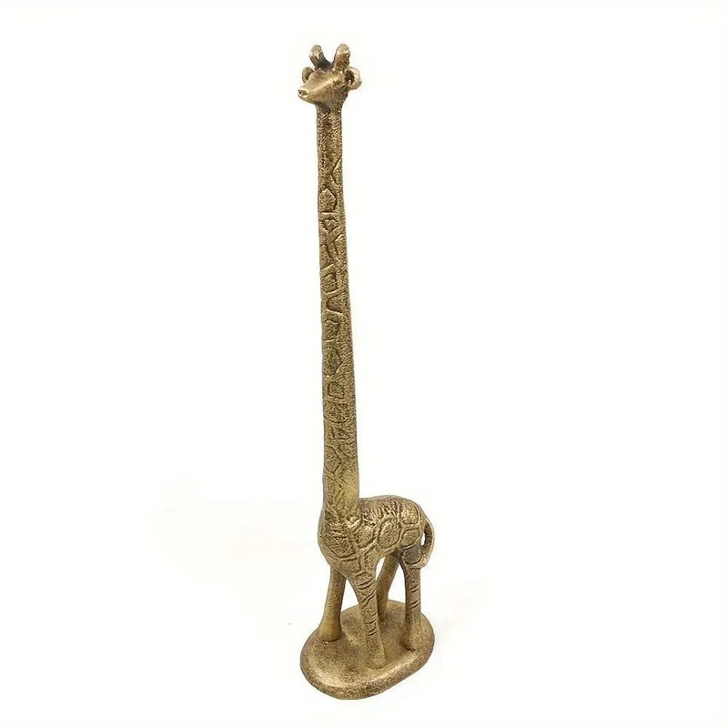 Towel Holder - Hand Cast Iron Antique by House Of Avana