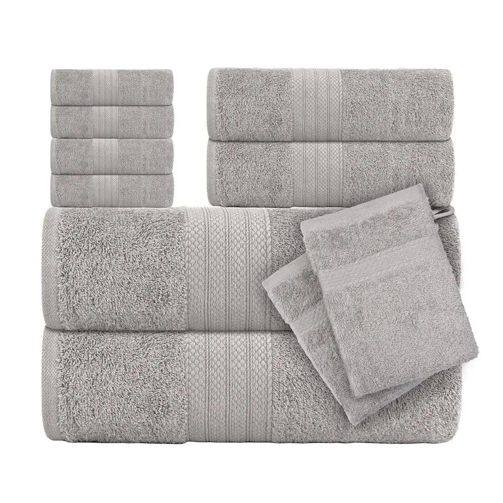 Towel Set - Absorbent Cotton Bath by House Of Avana