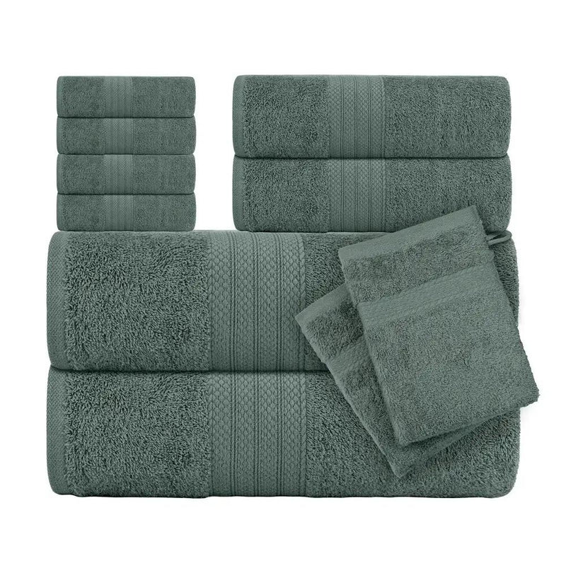 Towel Set - Absorbent Cotton Bath by House Of Avana