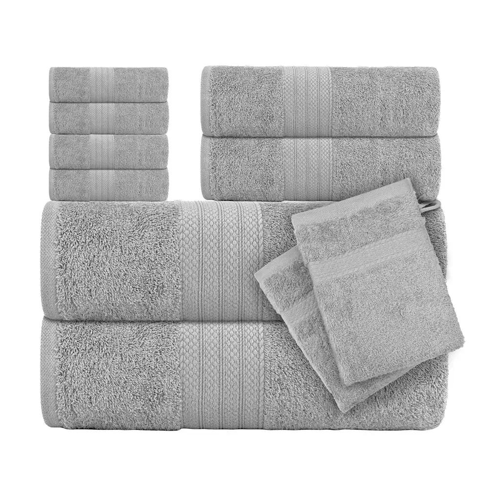 Towel Set - Absorbent Cotton Bath by House Of Avana