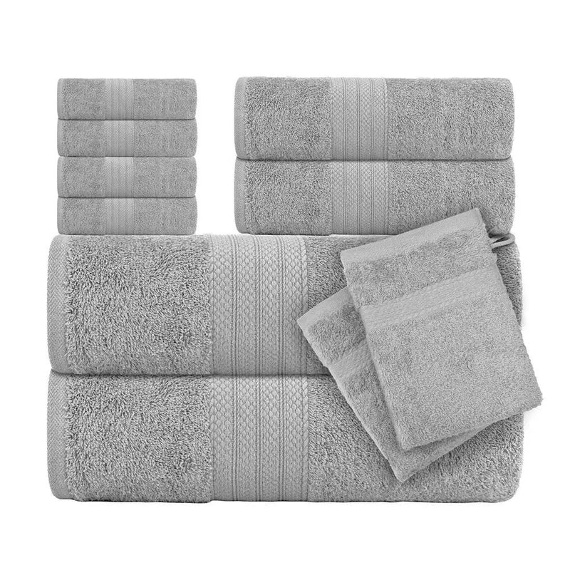 Towel Set - Absorbent Cotton Bath by House Of Avana
