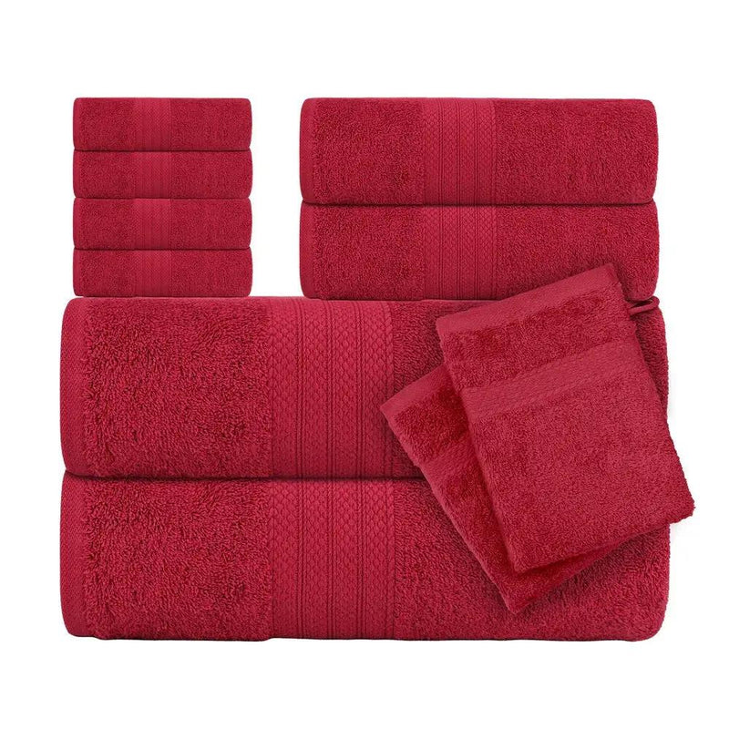 Towel Set - Absorbent Cotton Bath by House Of Avana