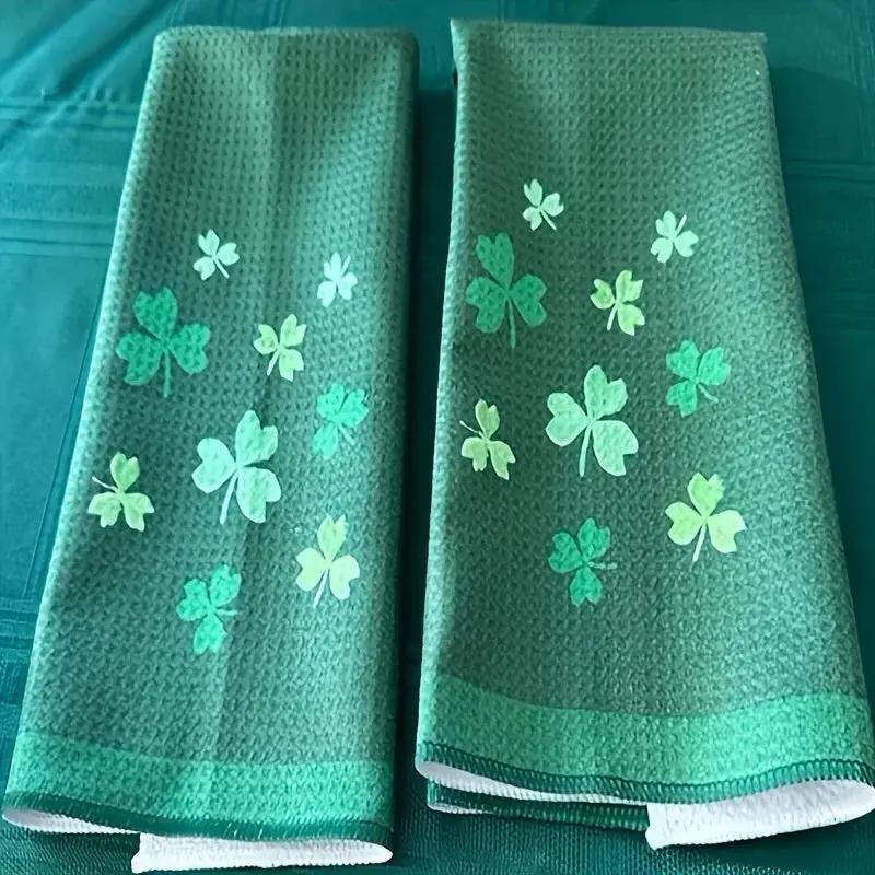 Towels - Absorbent Green 16x24 Set by House Of Avana
