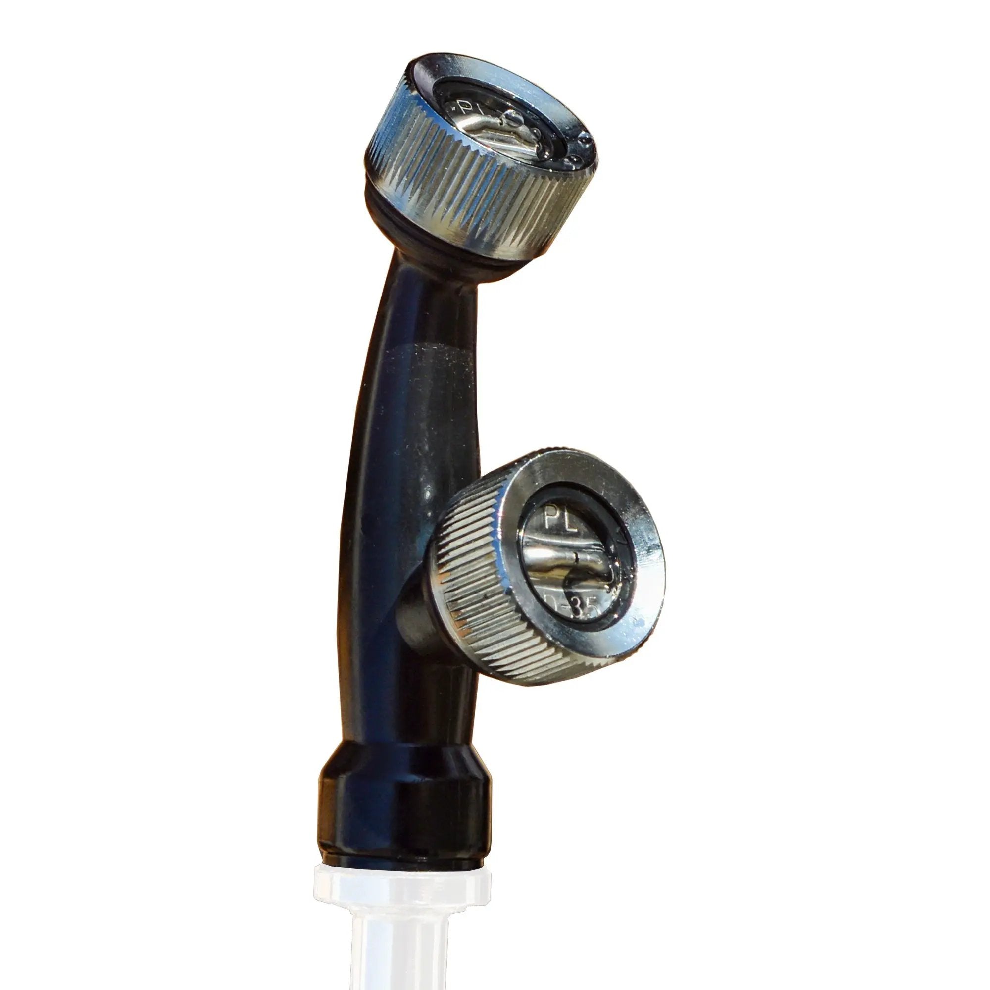Twin Tip Nozzle for TPS25 Backpack Sprayer by Tomahawk Power