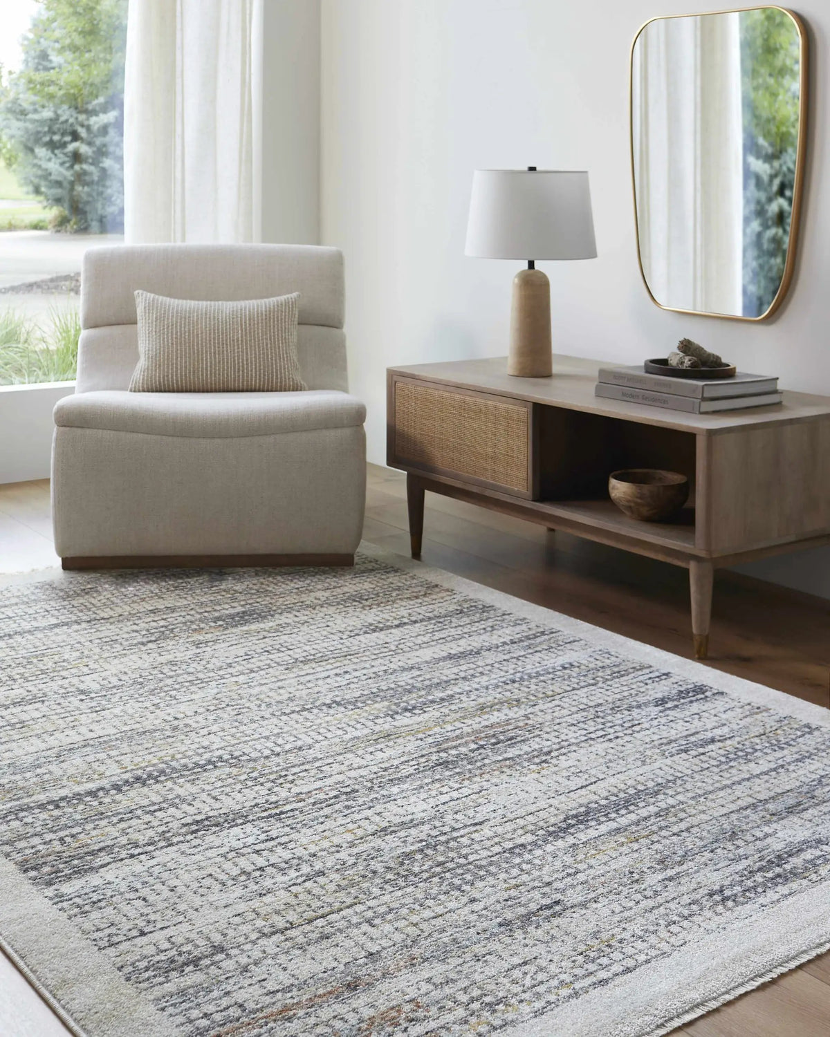 Tuari Area Rug - Clearance, installed in a room